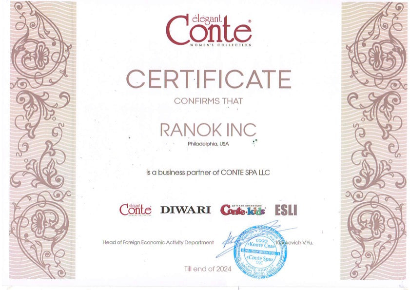 Official Partner of Conte Elegant