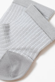 Gray sock on a white background #color_gray