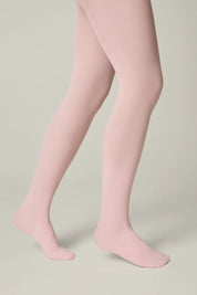 Pink tights worn by a person on a neutral background #color_pink