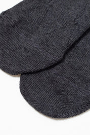 Two dark gray socks on a white background #color_dark-gray