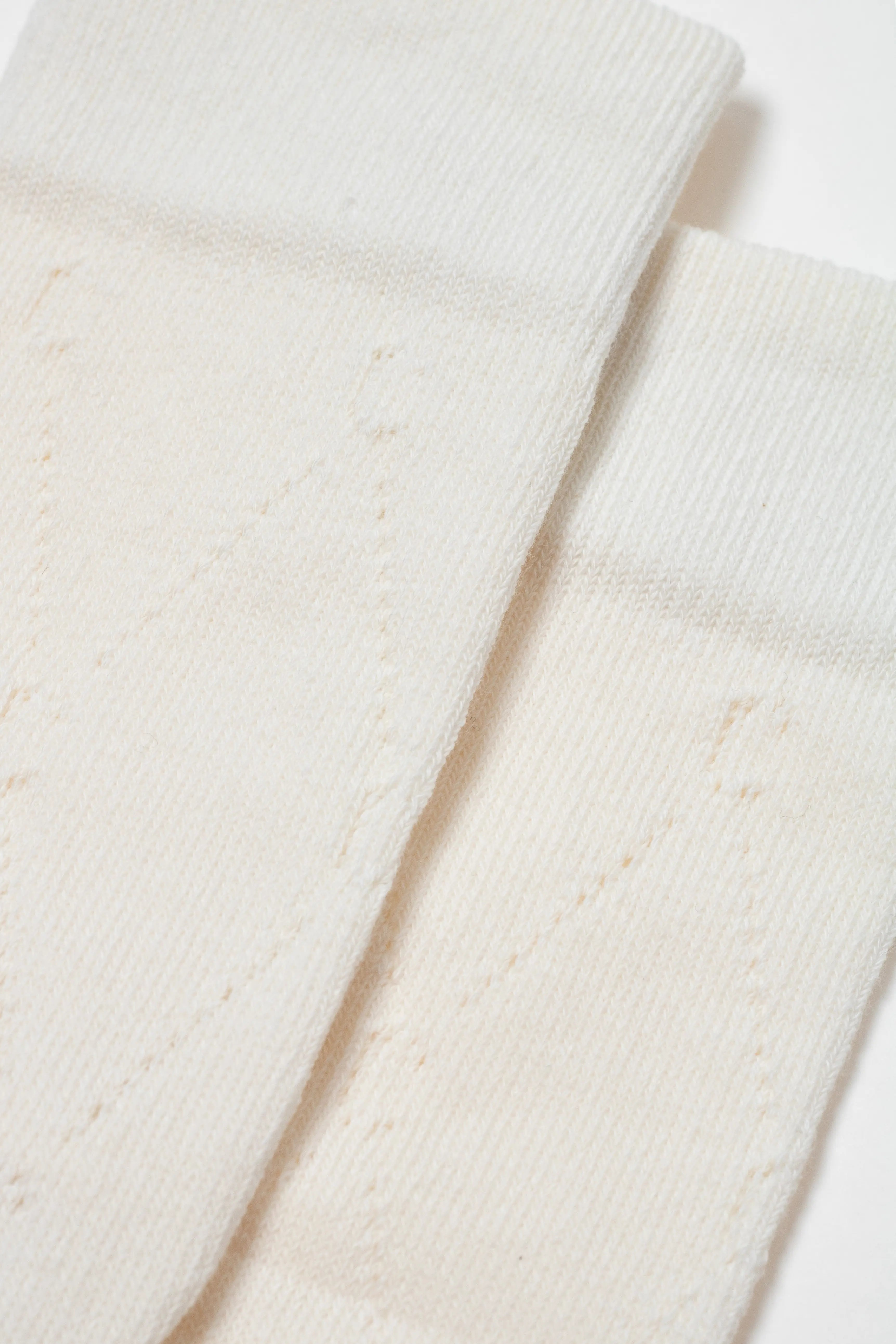 Close-up of white textured fabric #color_milk