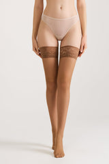 Stockings Conte Class 20 Den - Silicone Lace Top