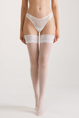 Stockings Conte Class 40 Den - Silicone Lace Top