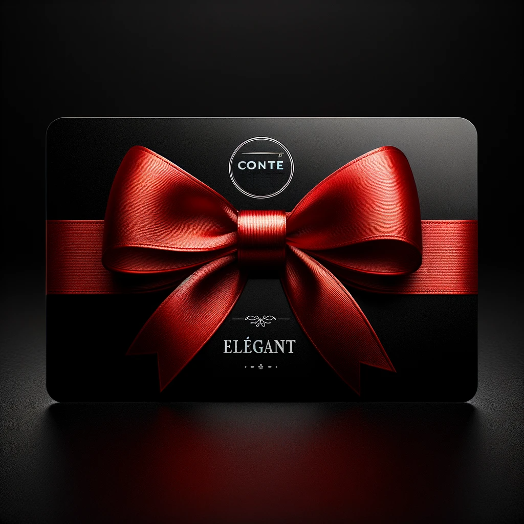 DALL_E2023-12-2013.27.04-Designaluxuriousgiftcardfor_ConteElegant_thatfeaturesapureblackbackground_creatingasenseofdepthandsophistication.Inthecenter_a_1.png
