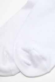 Close-up of white socks on a light gray background #color_light-gray