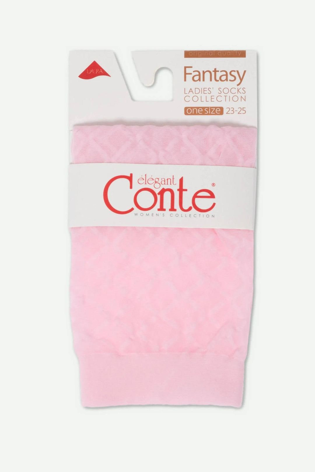 Pink Conte Fantasy art supply packaging on a white background #color_light-pink