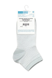White sock on a white background with a label #color_light-gray