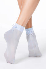 Socks Conte Fantasy – Mesh Design and Decorative Bow