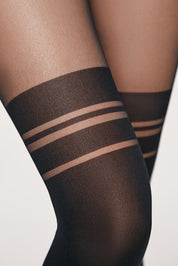 Fantasy Tights Conte Liberty - Imitation Overknees