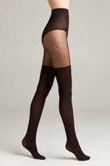 Fantasy Tights Conte Sensation - Polka Dots Stockings Imitation