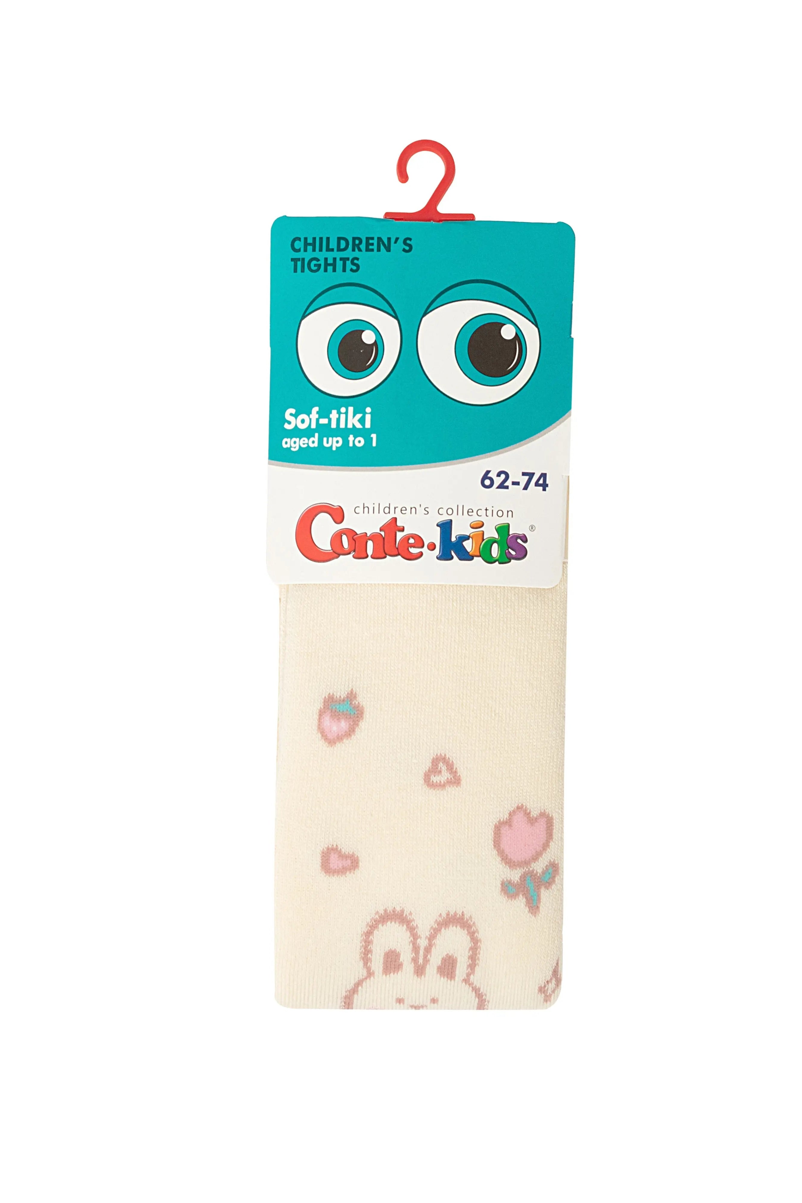 Children's socks with cartoon character design on a white background #color_cappuccino