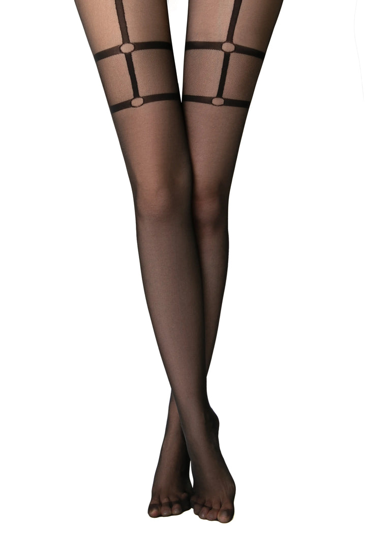Fantasy Tights Conte Instinct – Imitation of Stockings with Garters