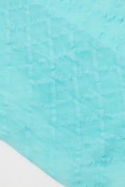 Close-up of turquoise fabric texture #color_turquoise