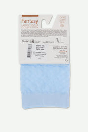 Pack of light blue socks with a white label on a white background #color_light-blue