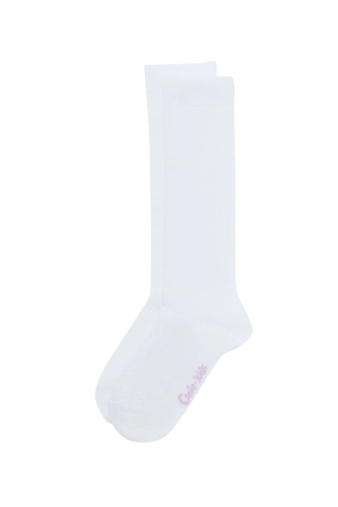 White sock on a white background #color_white