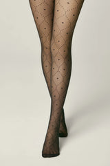 Conte Tights for Girls Angelica 20 Den – Heart Pattern