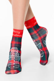 Socks Conte Fantasy 123 - New Year's Designs