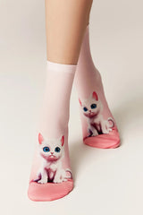 Socks Conte Fantasy 70 – Kitten Print 134