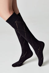 Cotton Knee Highs Conte Classic 007